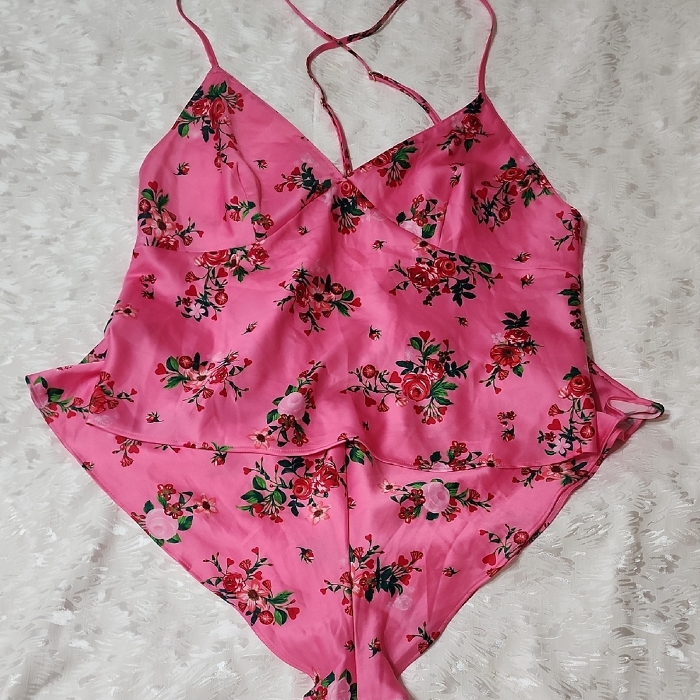 Victoria's Secret Pink Floral Lingerie Set